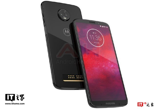 摩托罗拉发布Moto Z3：首款支持5G模块手机