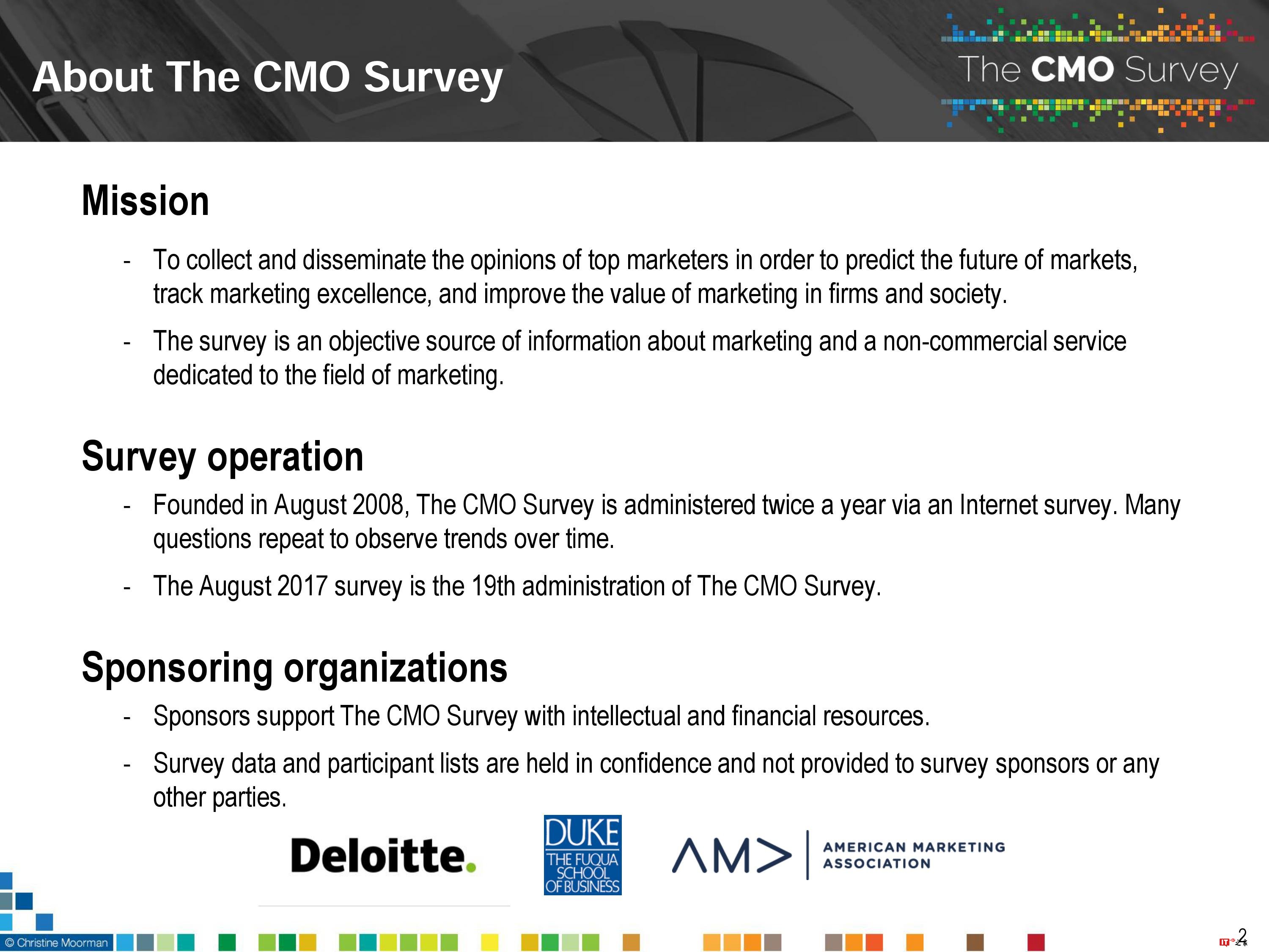 CMO Survey:2017年首席营销官CMO调查报告