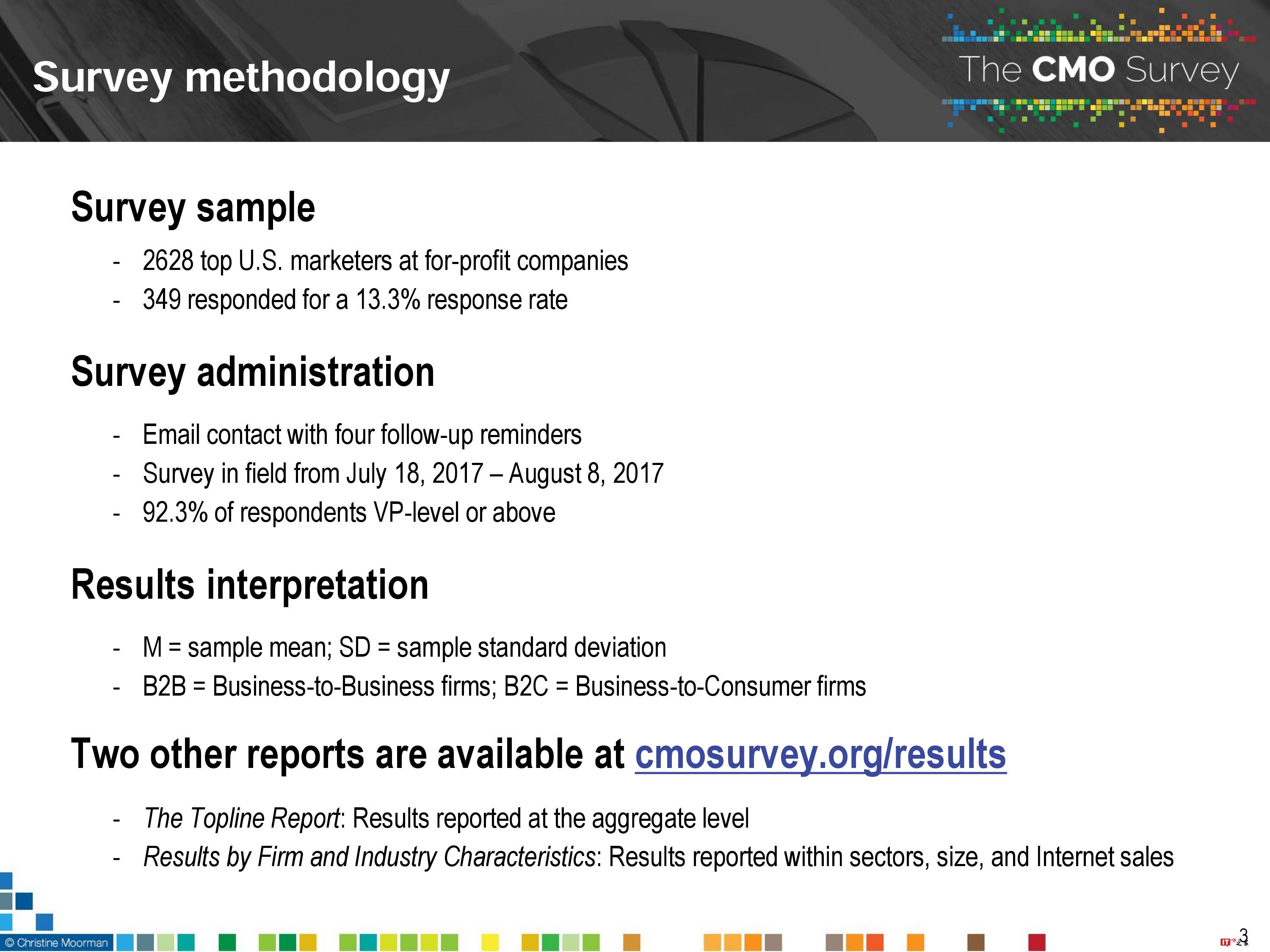 CMO Survey:2017年首席营销官CMO调查报告