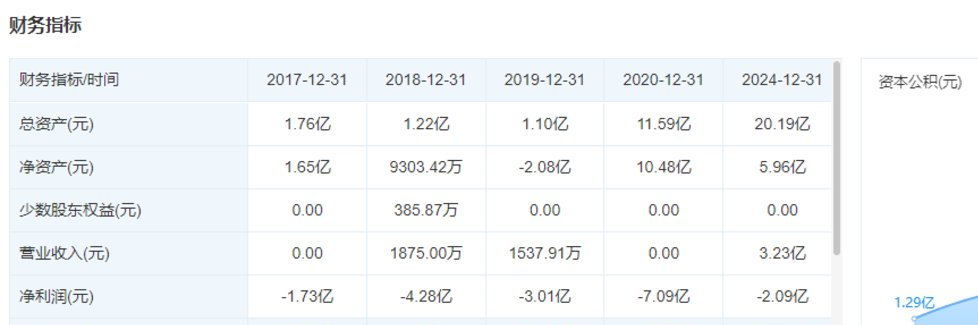 海和药物核心财务指标,图源:天眼查