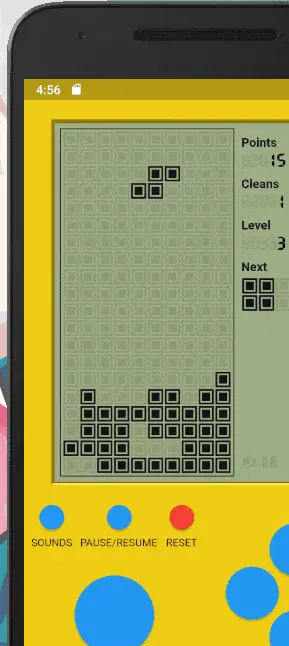 Flutter类俄罗斯方块游戏