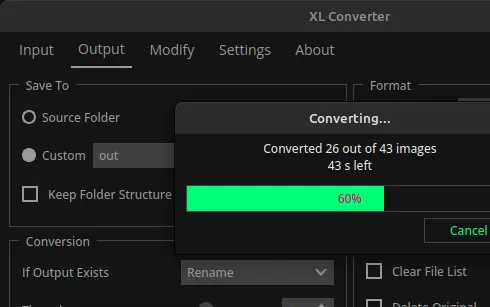 XL Converter(免费开源图片格式转换器)