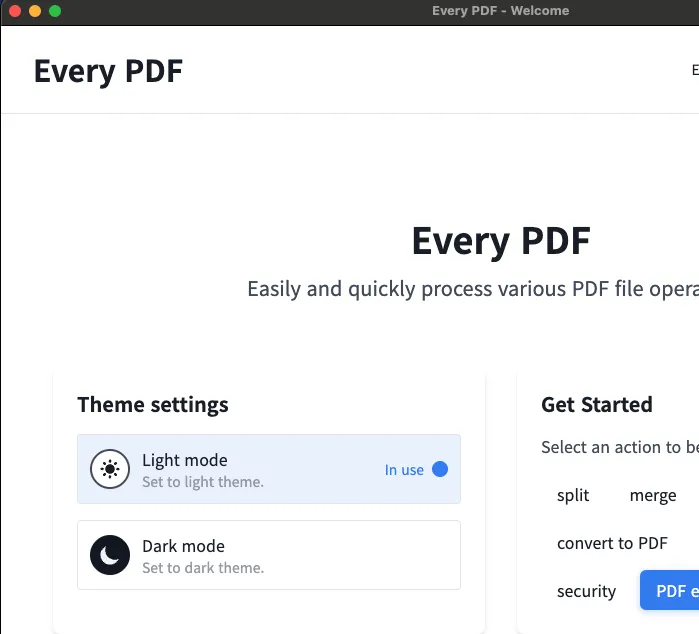 Every PDF(开源免费PDF编辑软件)
