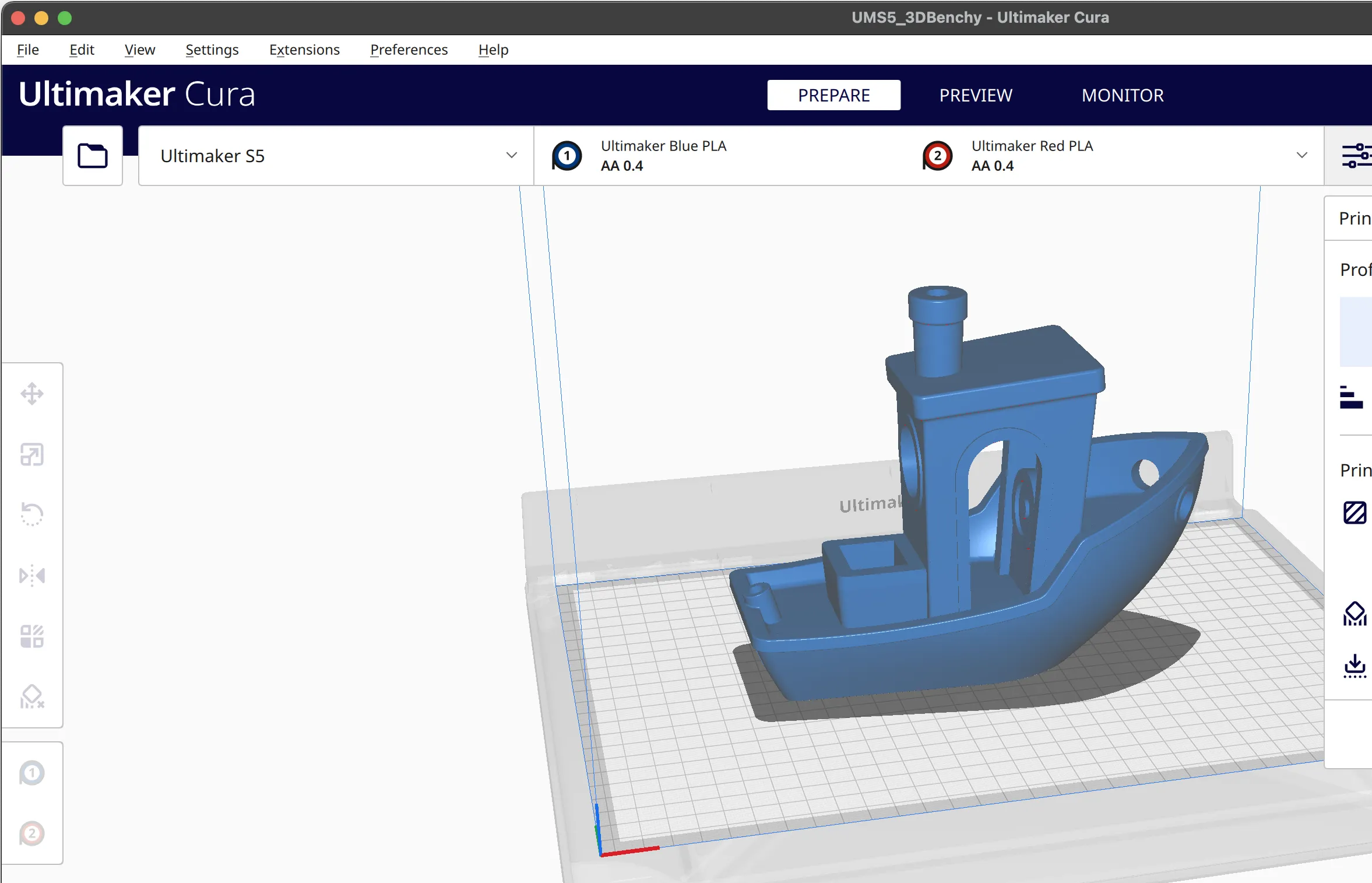 Ultimaker Cura(开源3D打印切片软件)
