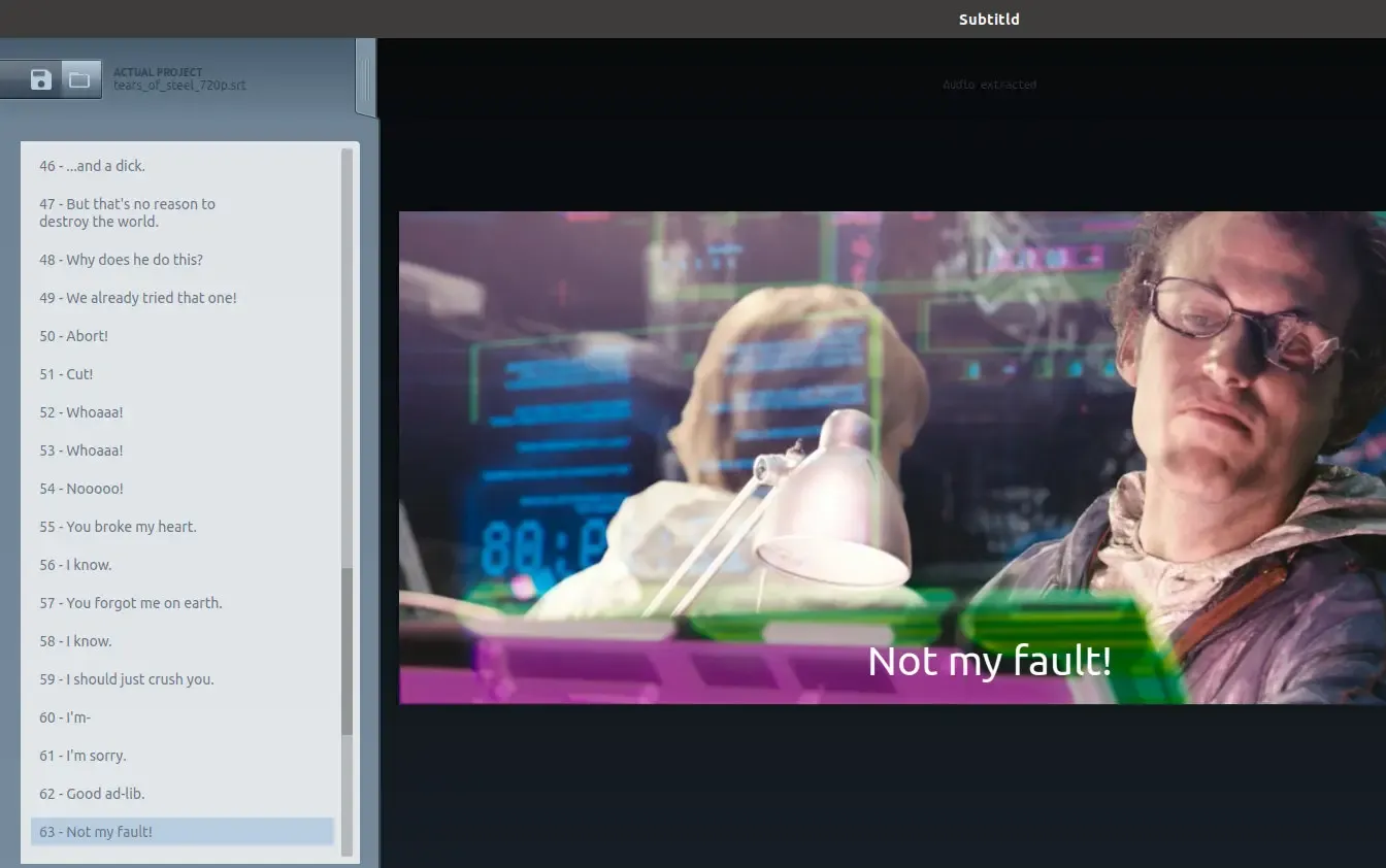 Subtitld(开源视频字幕制作及编辑软件)