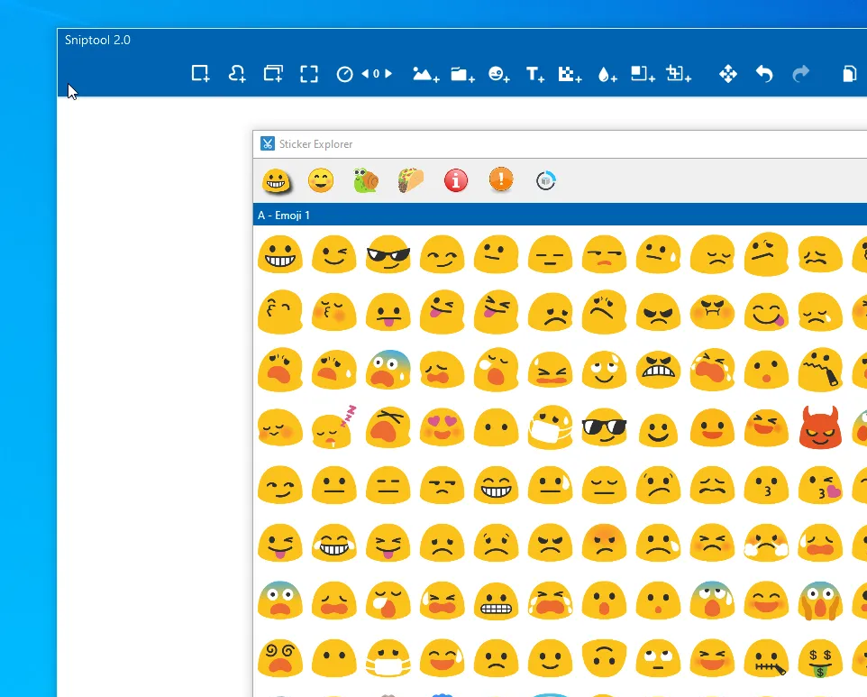 Sniptool(免费电脑屏幕截图软件)