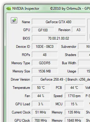 NVIDIA Inspector(NVIDIA显卡信息查看及超频软件)