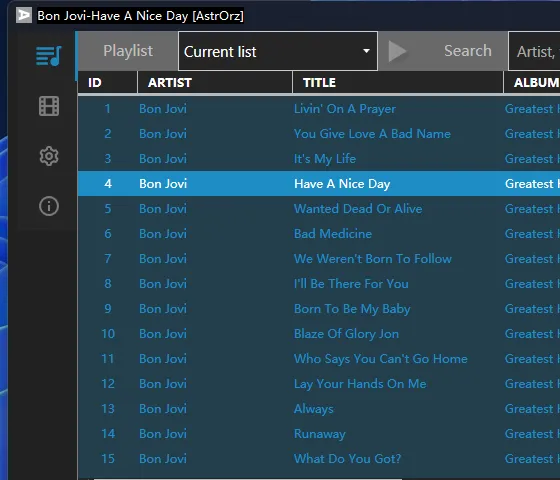AstrOrz Player(极简免费多媒体播放器)