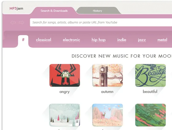 MP3jam(免费音乐搜索与下载工具)