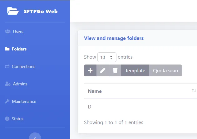 SFTPGo(开源文件传输服务器软件)
