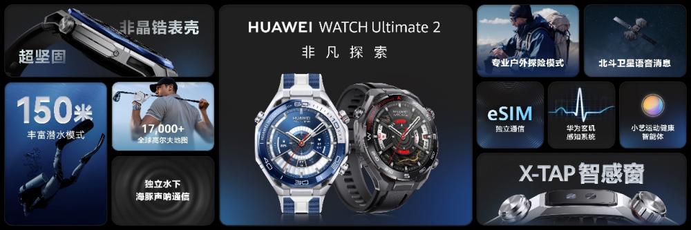 HUAWEI WATCH Ultimate 2 非凡探索:探索未知,陪伴每一次冒险_HUAWEI WATCH Ultimate 2 非凡探索:探索未知,陪伴每一次冒险_
