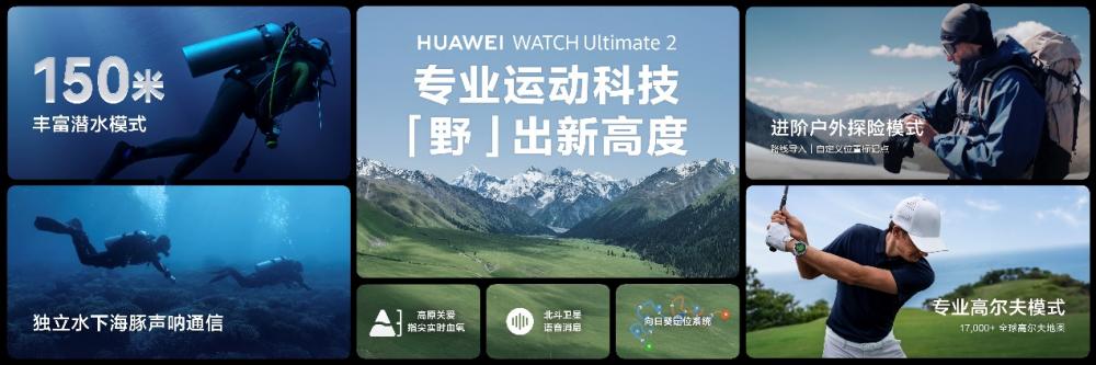 HUAWEI WATCH Ultimate 2 非凡探索:探索未知,陪伴每一次冒险__HUAWEI WATCH Ultimate 2 非凡探索:探索未知,陪伴每一次冒险